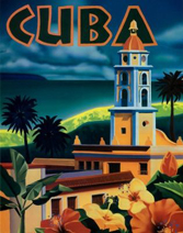 Cuba turismo Afiche